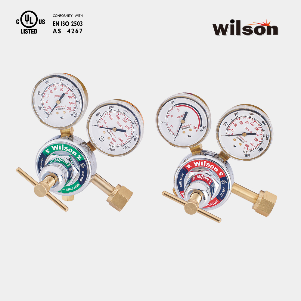 KH-25 Gas Pressure Regulator. Heavy Duty, UL Listed. EN-ISO 2503, AS 4267