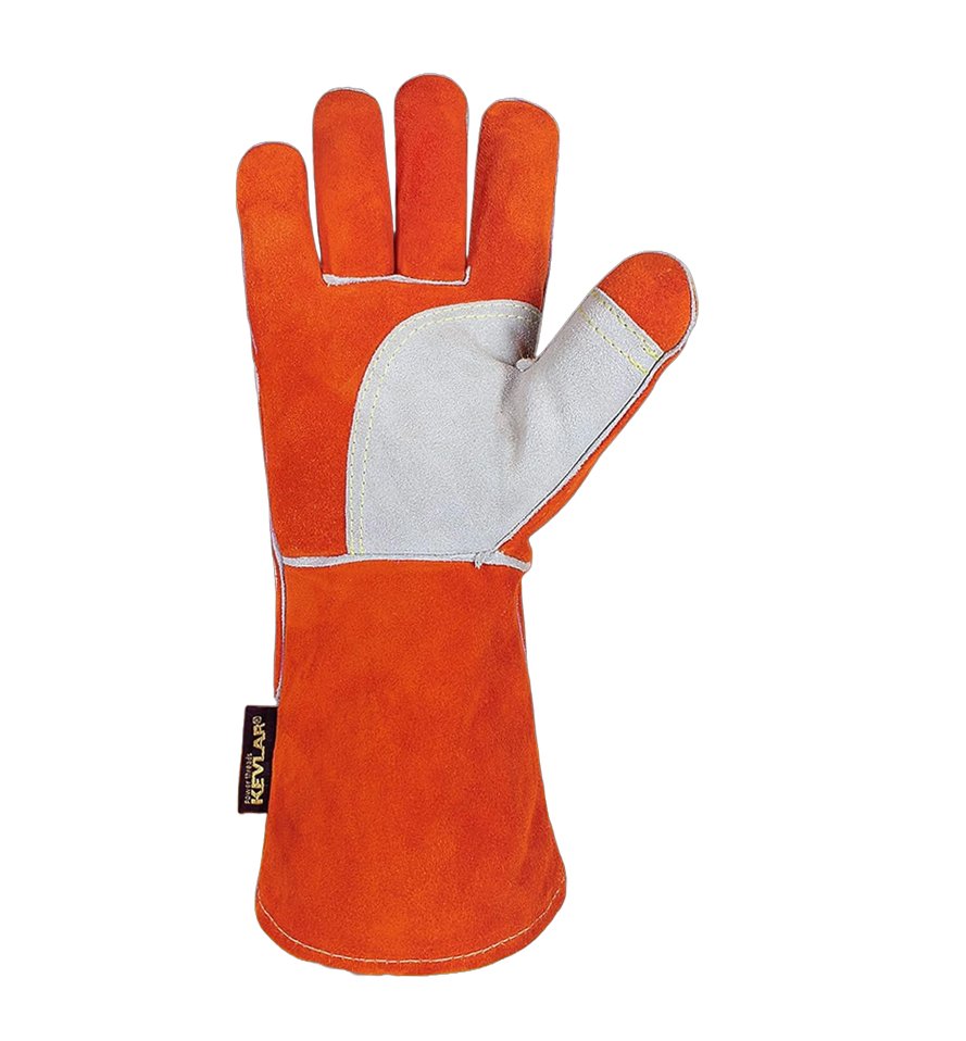 Weldflame Welding Gloves – Orange